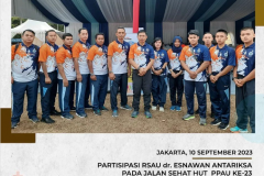 Olahraga Bersama dalam Rangka HUT Ke-25 Persatuan Purnawirawan Angkatan Udara